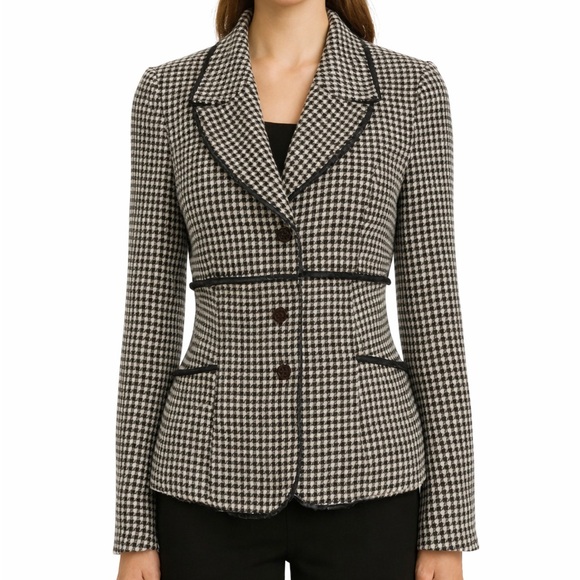 Tahari Jackets & Blazers - Tahari Black & White Jacket Size 6